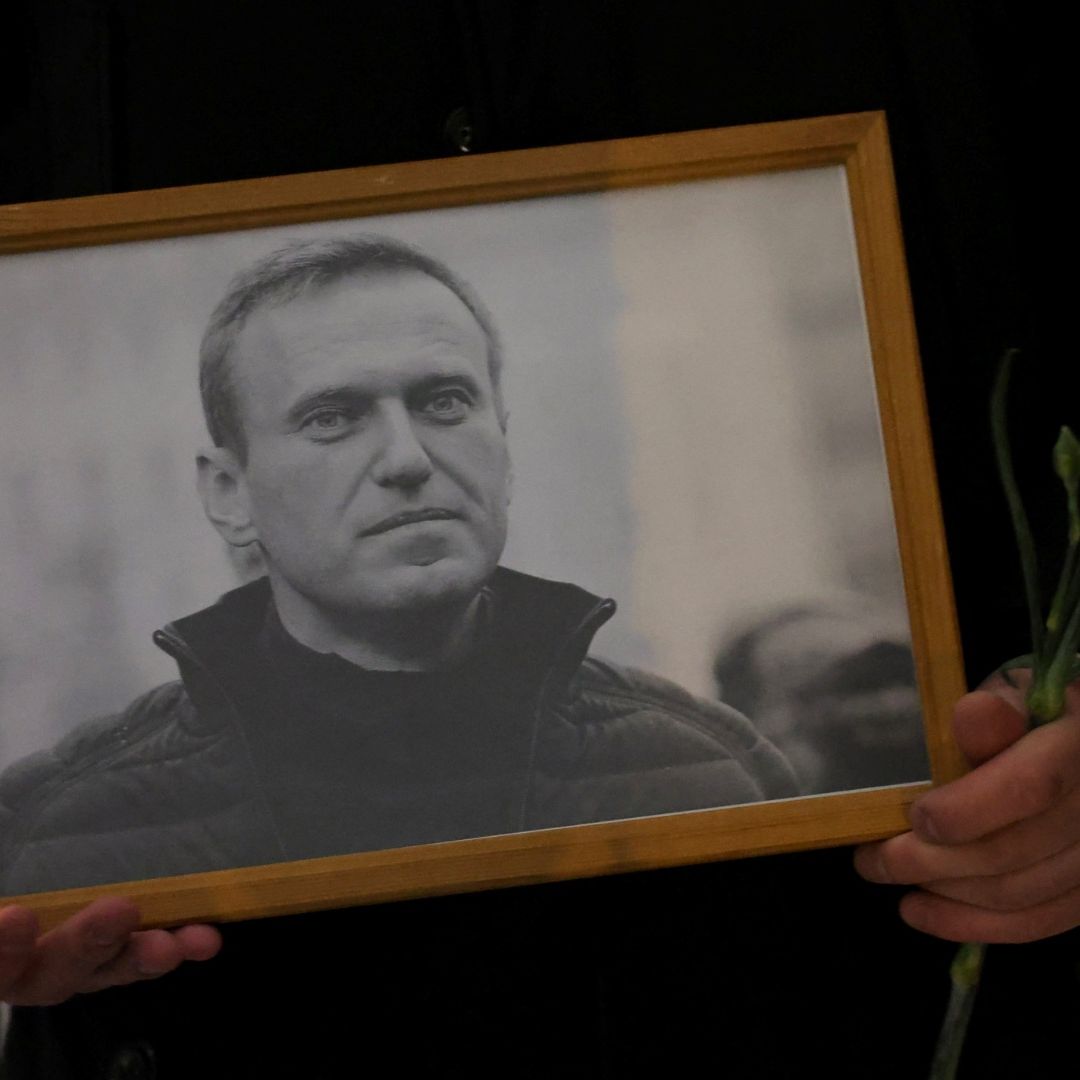 El presidente de Ucrania, Volodímir Zelenski, habló de la muerte del opositor ruso, Alexei Navalny