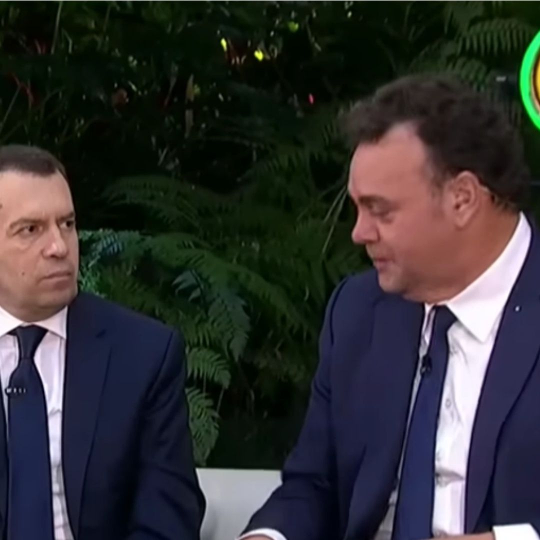 David Faitelson y André Marín son recibidos en TUDN