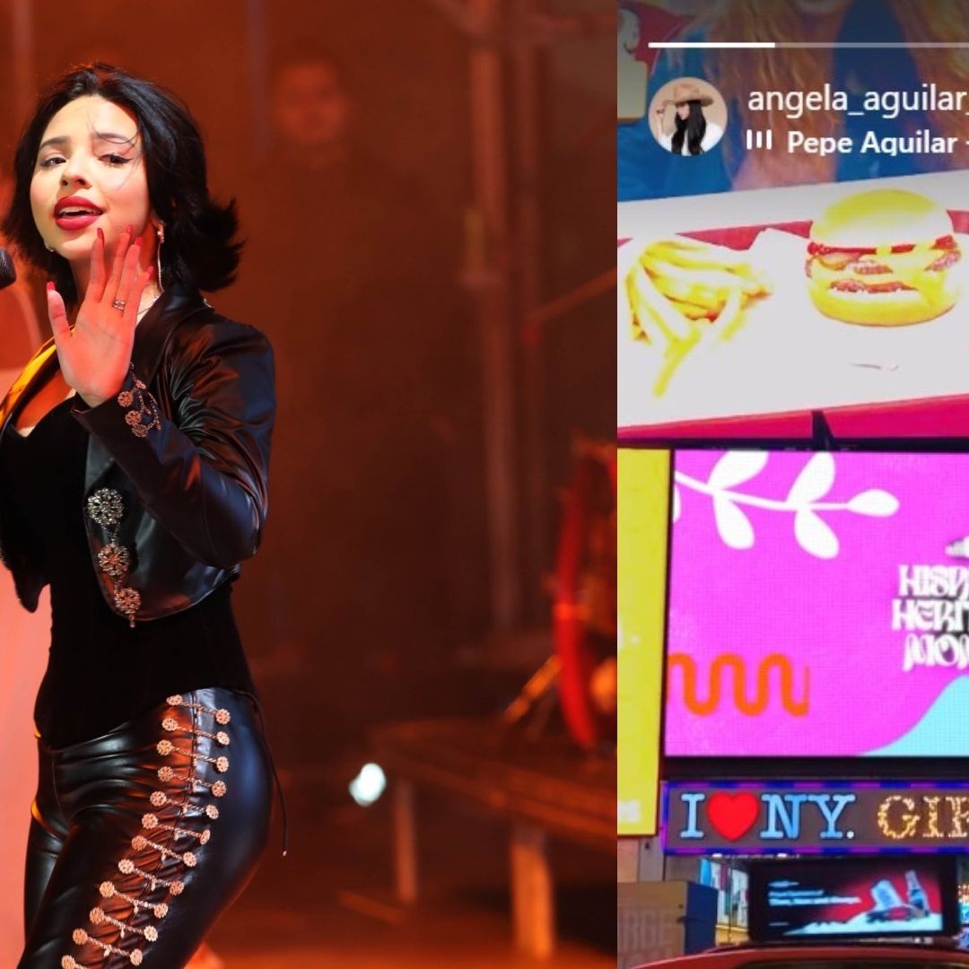 Angela Aguilar presume video en Nueva York tras sufrir abucheos en concierto de Nodal