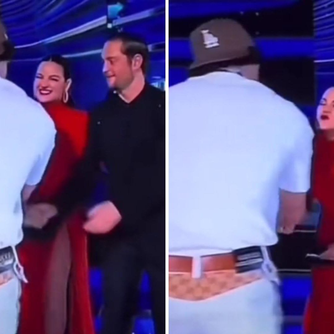 Bad Bunny Rechaza Beso de Maite Perroni