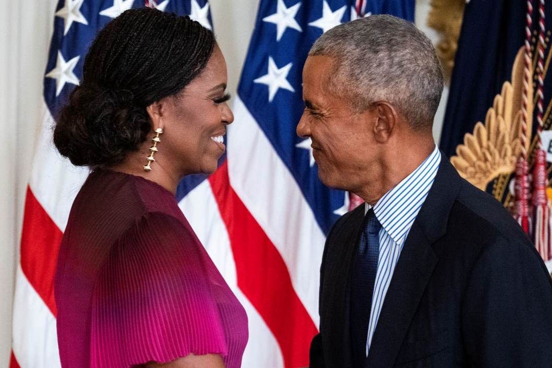 Michelle Obama felicita a su esposo Barack y le declara amor eterno