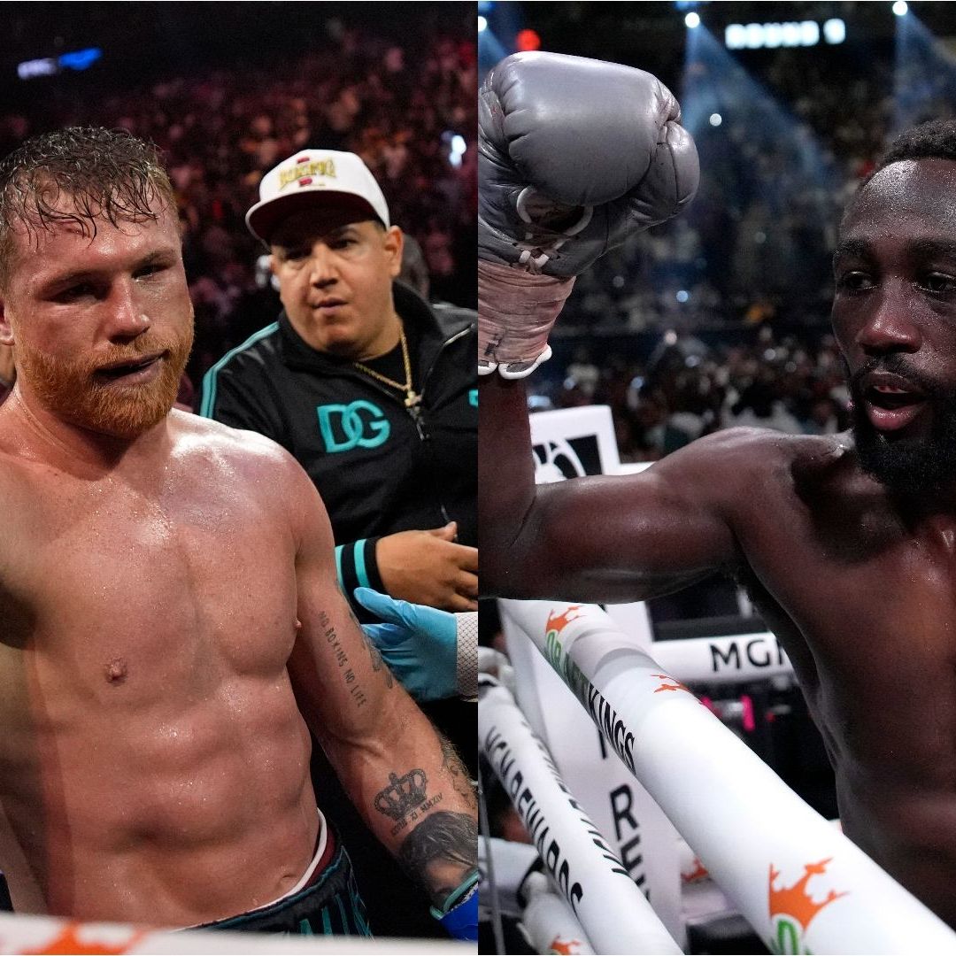 Canelo y Crawford son dos de los mejores libra por libra del momento. Foto: AP