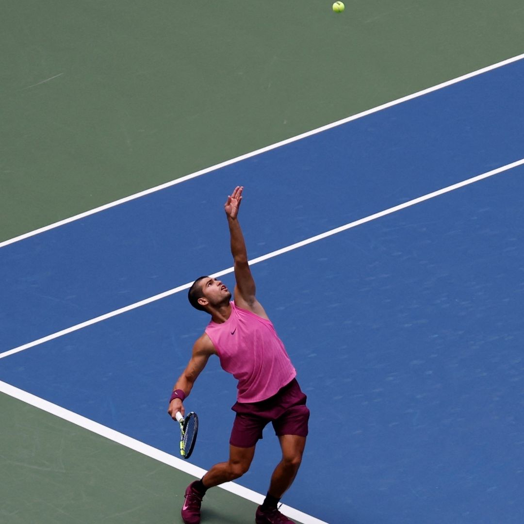 Carlos Alcaraz emocionó a los espectadores que acudieron al estadio Arthur Ashe, en el US Open 2025.