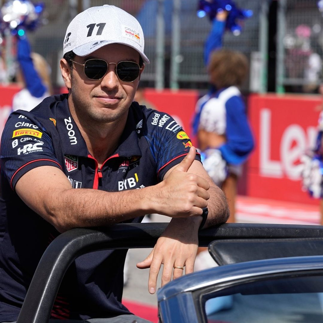 Checo Pérez vive su mejor temporada desde que inició en la F1 en 2011. Foto: AP