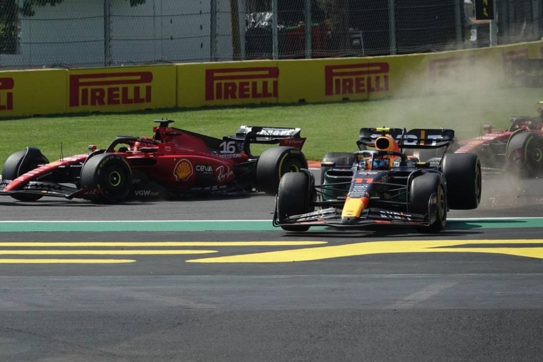 Checa qué pasó con el choque de Checo Pérez en el GP de México 2023