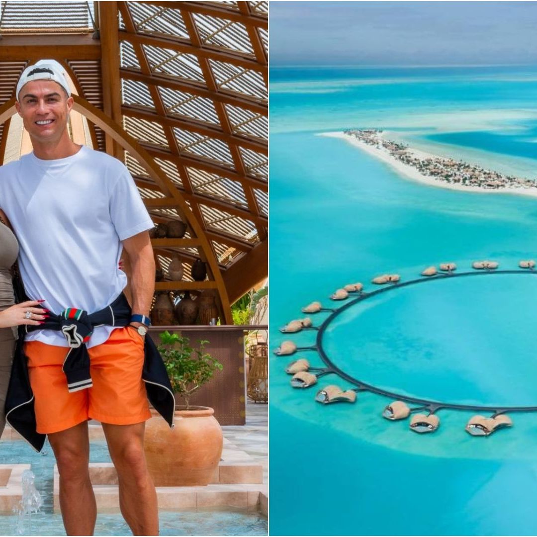Cristiano Ronaldo dice que él y su esposa Georgina sintieron una conexión con la isla y su belleza natural.