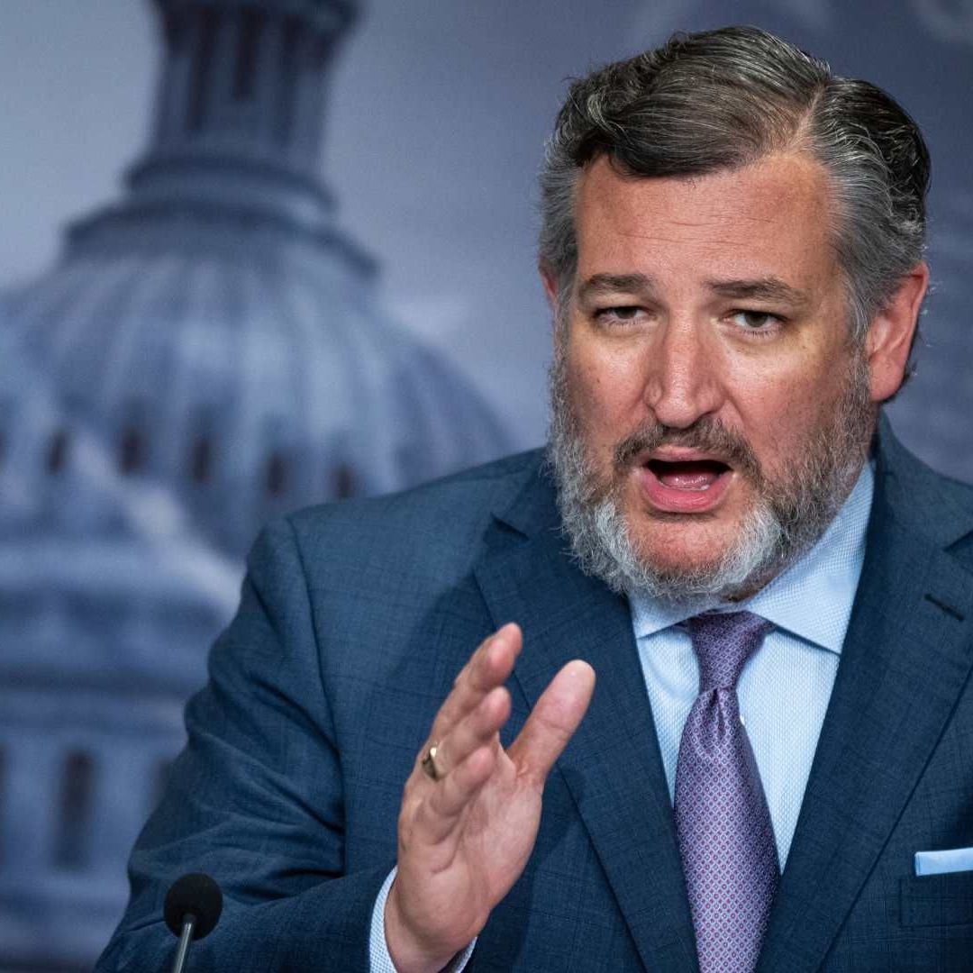 El senador republicano Ted Cruz