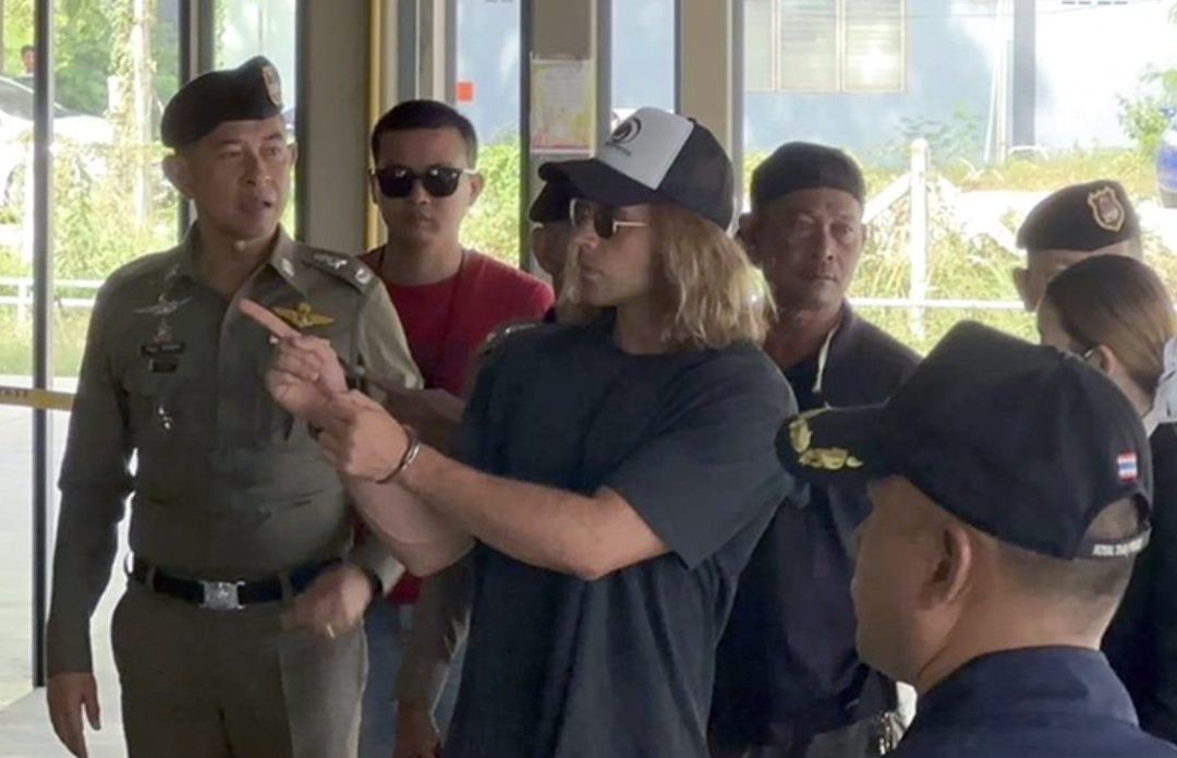 Daniel Sancho Sale de Prisión para Comparecer por Crimen de Edwin Arrieta, en Tailandia