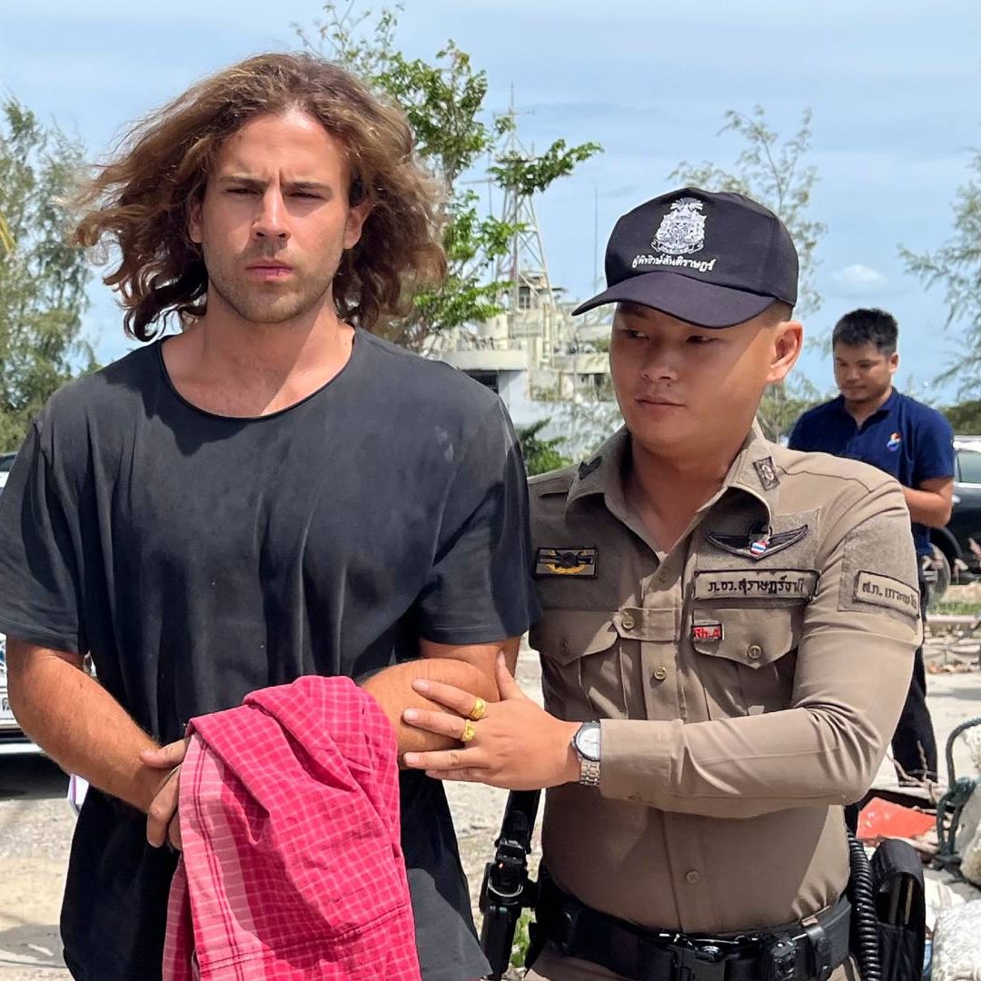 Daniel Sancho fue detenido por la muerte de Edwin Arrieta en Tailandia