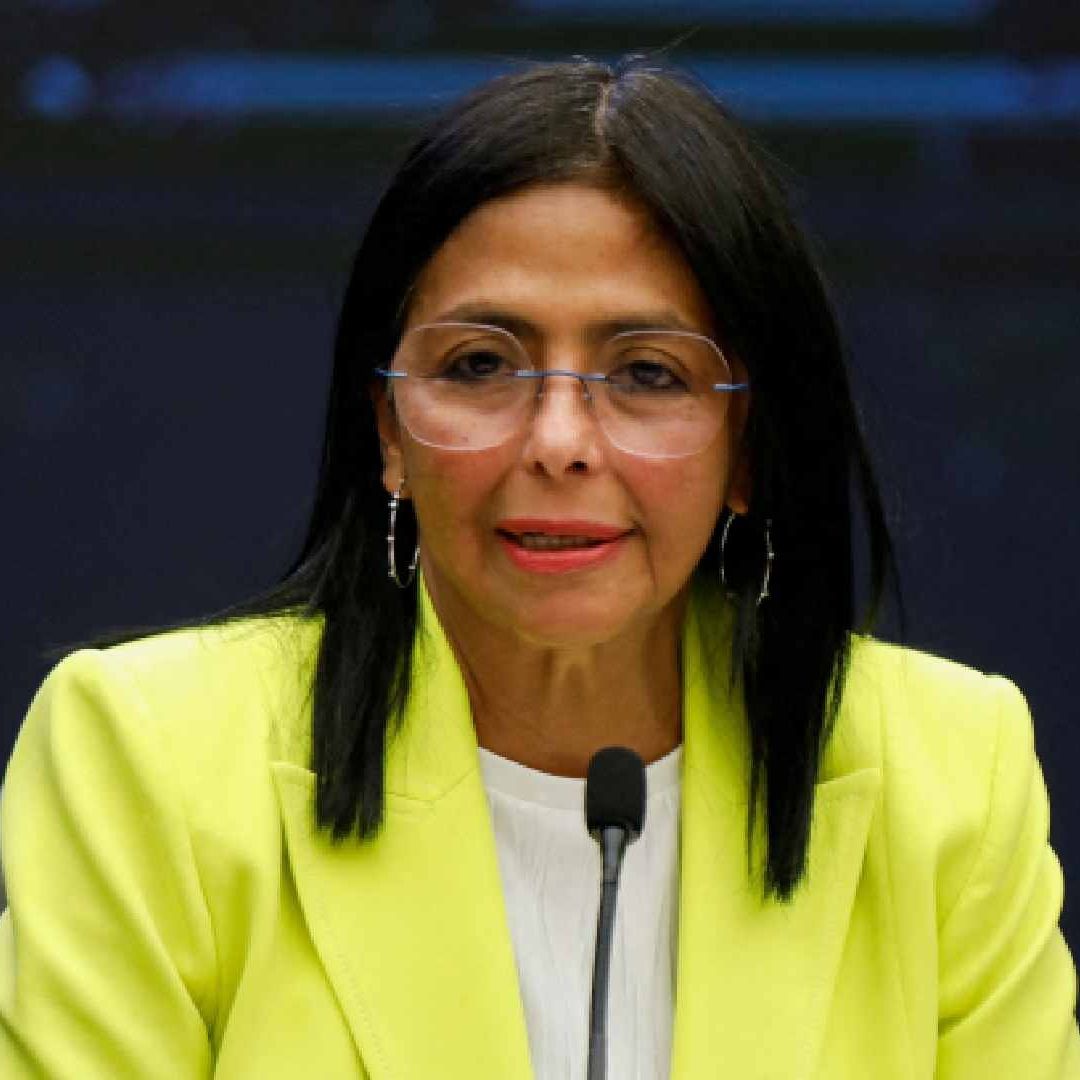 Delcy Rodríguez es la primera mujer en presidir Venezuela. Foto: Reuters