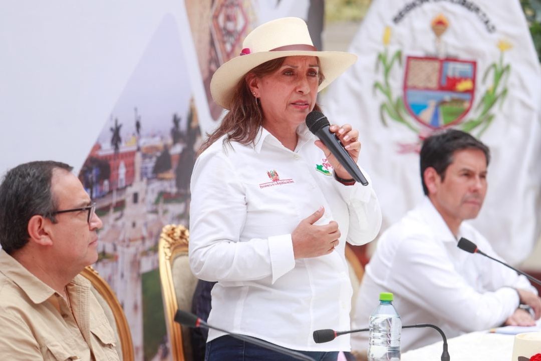 Dina Boluarte rechazó las acusaciones de corrupción en su contra