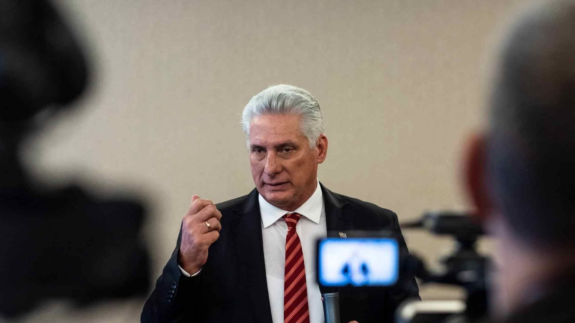 Miguel Díaz-Canel, Presidente de Cuba. Foto: EFE