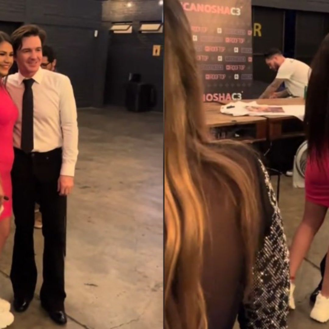 Drake Bell reaccionó con sorpresa ante las intenciones de la fan. Foto TikTok