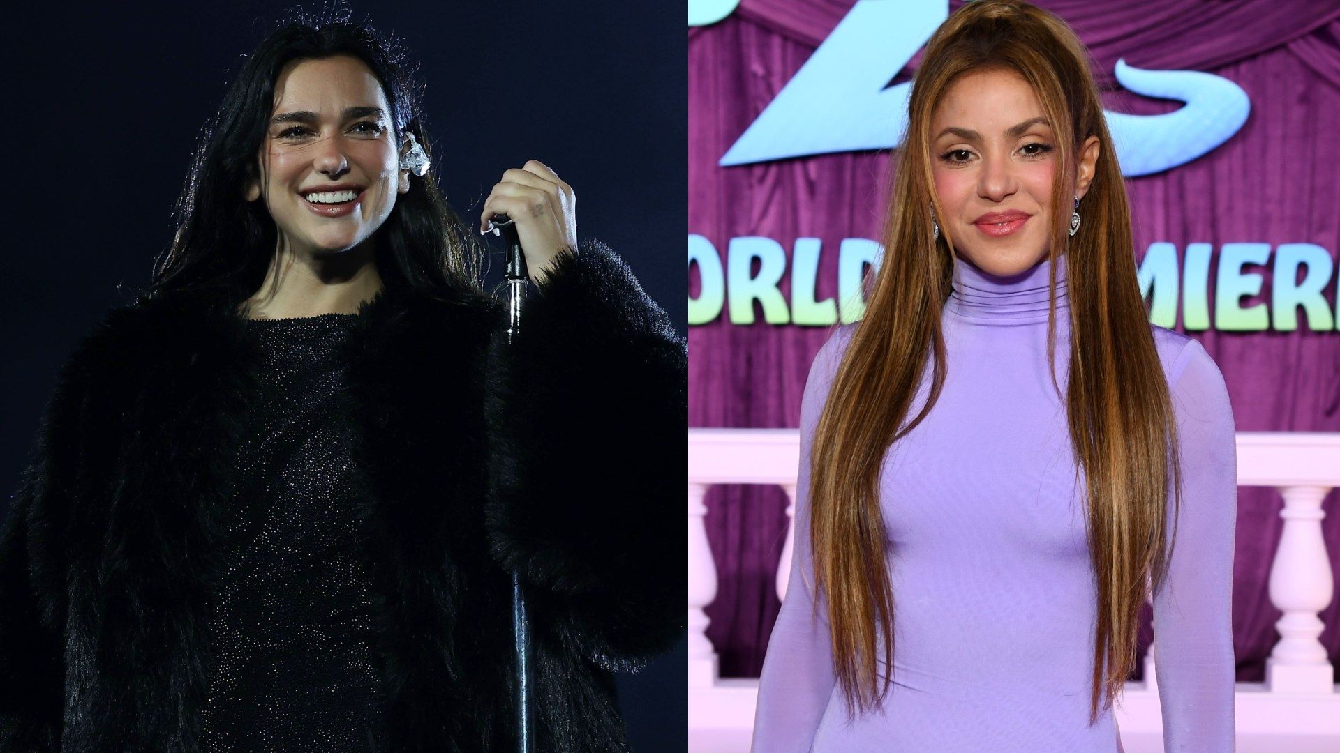 Dua Lipa y Shakira