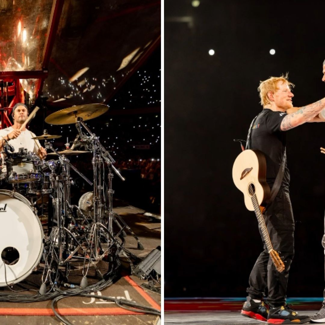 Chris Hemsworth Sorprende Tocando la Batería en un Concierto de Ed Sheeran