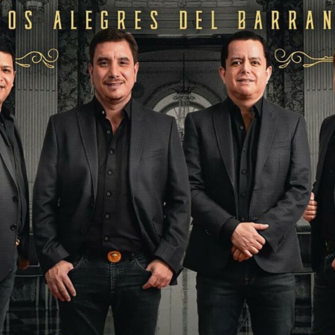 Los Alegres del Barranco proyectaron imágenes de El Mencho en su concierto de los Señores del Corrido en el Auditorio Telmex de Zapopan