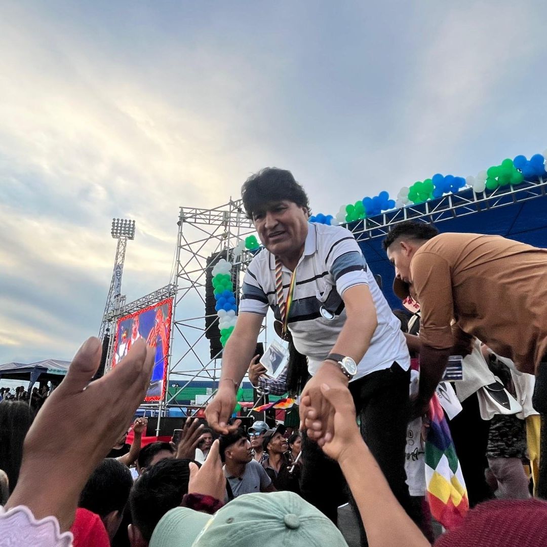 Evo Morales en su última trinchera