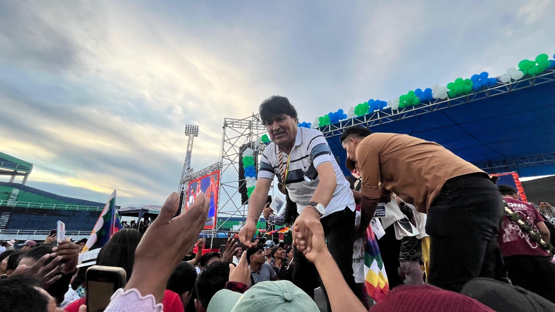 Evo Morales en su última trinchera