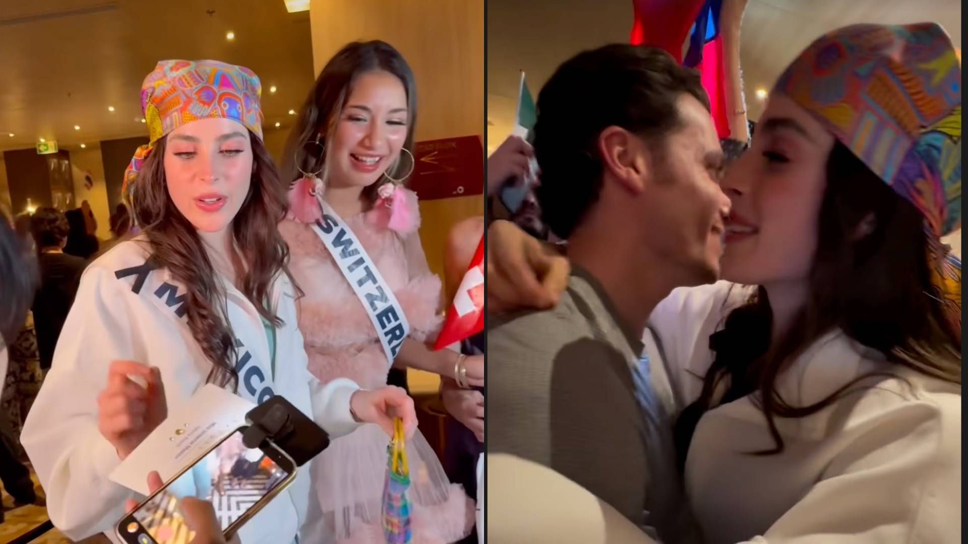 Reciben a Fátima Bosch con 'Cielito Lindo' en Tailandia Previo a la Final de Miss Universo