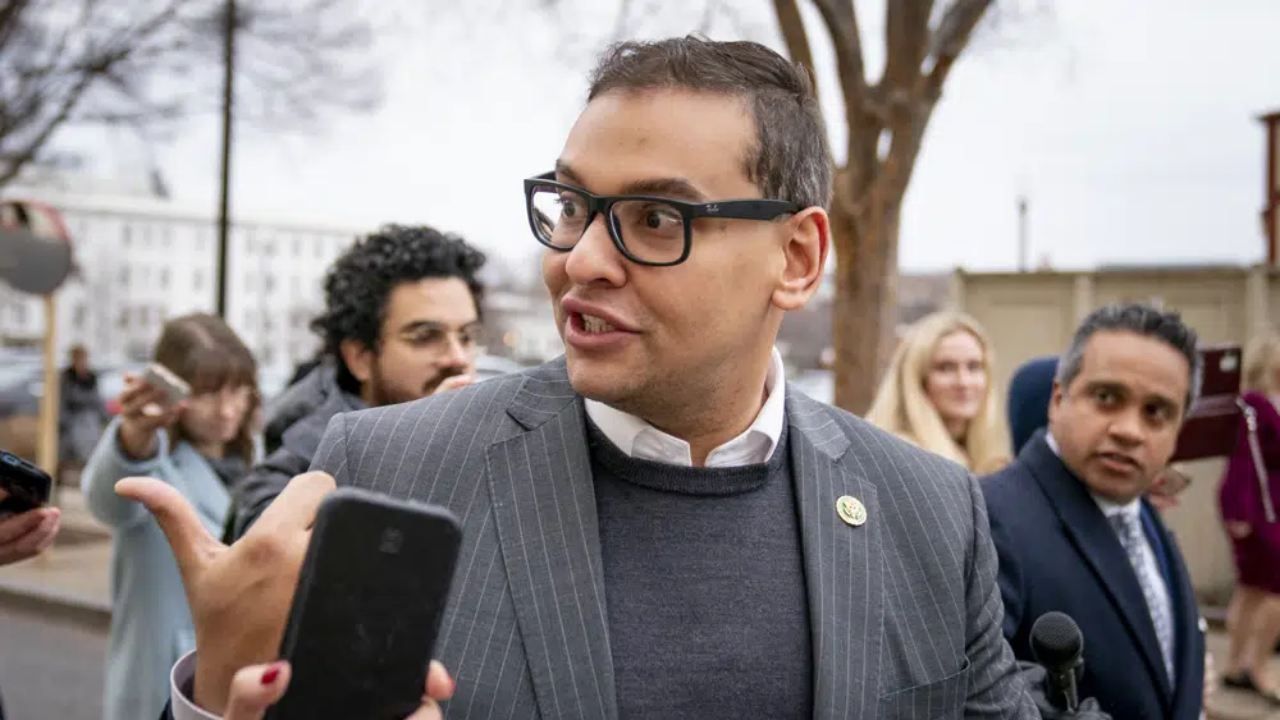 El representante George Santos, republicano por Nueva York