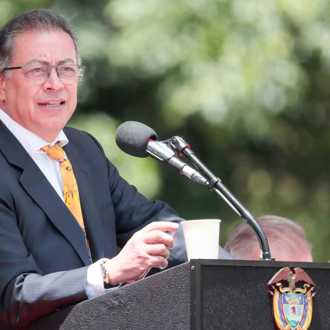 Presidente de Colombia, Gustavo Petro. Foto: EFE
