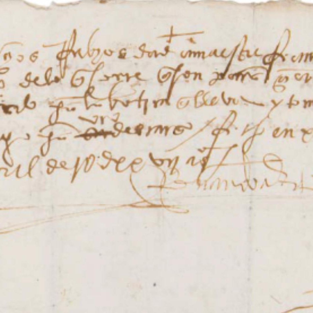 Documento de Hernán Cortés robado a México y recuperado por el FBI