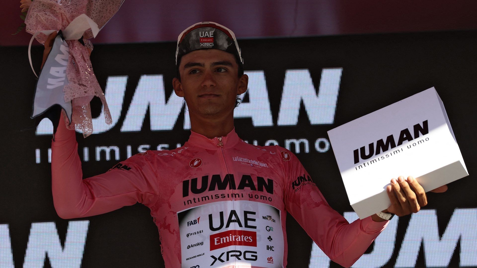 Isaac Del Toro, primer mexicano en vestir la Maglia Rosa