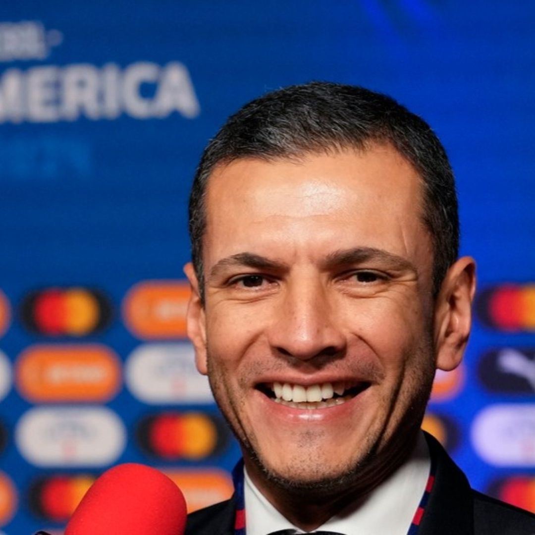 'Jimmy' Lozano estuvo presente en el sorteo de la Copa América celebrado en Miami. Foto: AP
