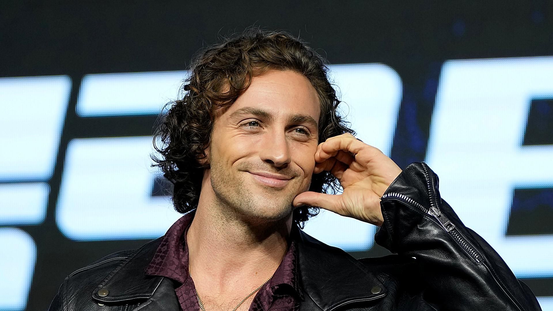 El actor británico Aaron Taylor-Johnson, candidato a ser el próximo James Bond