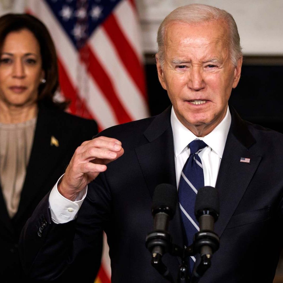 Biden también confirmó que hay al menos 14 estadounidenses muertos y que algunos habían sido secuestrados por Hamás. Foto: AP
