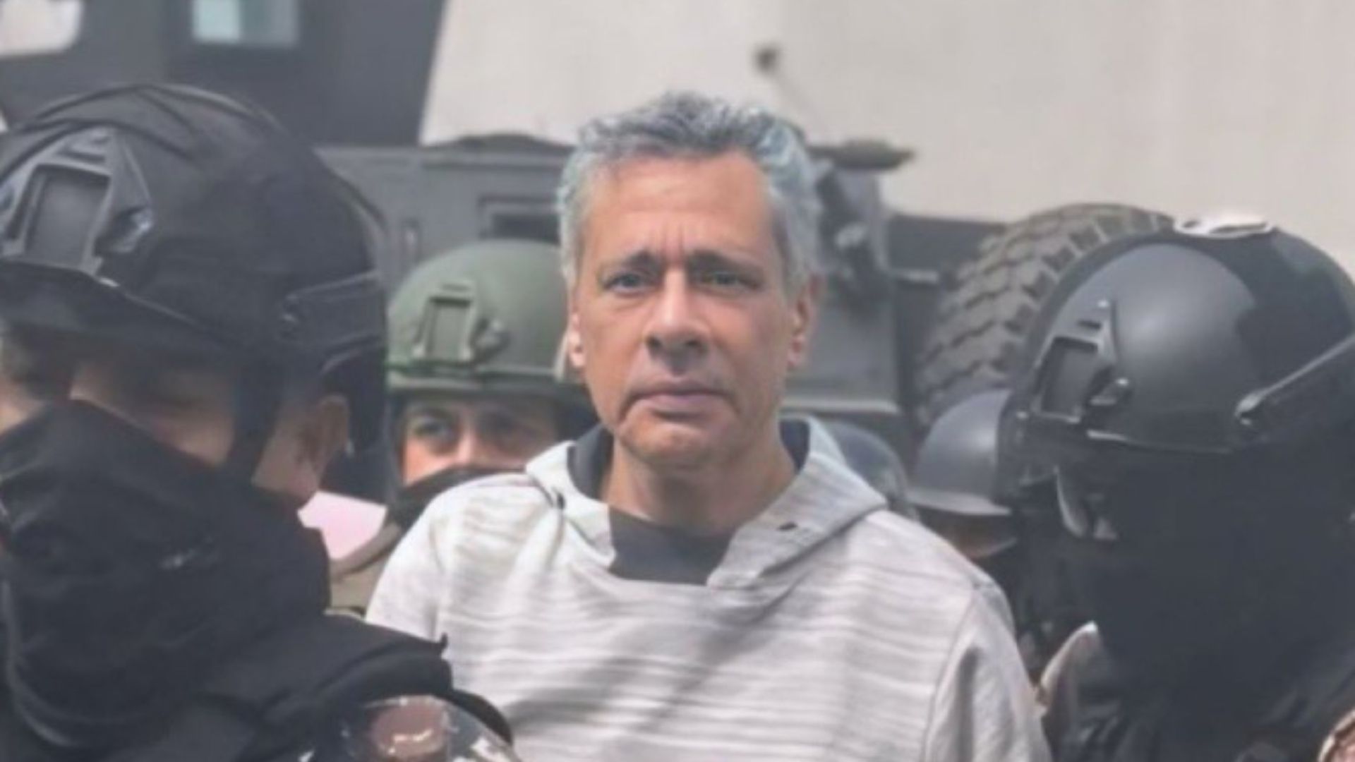 El exvicepresidente de Ecuador, Jorge Glas, fue detenido en la Embajada de México en Quito