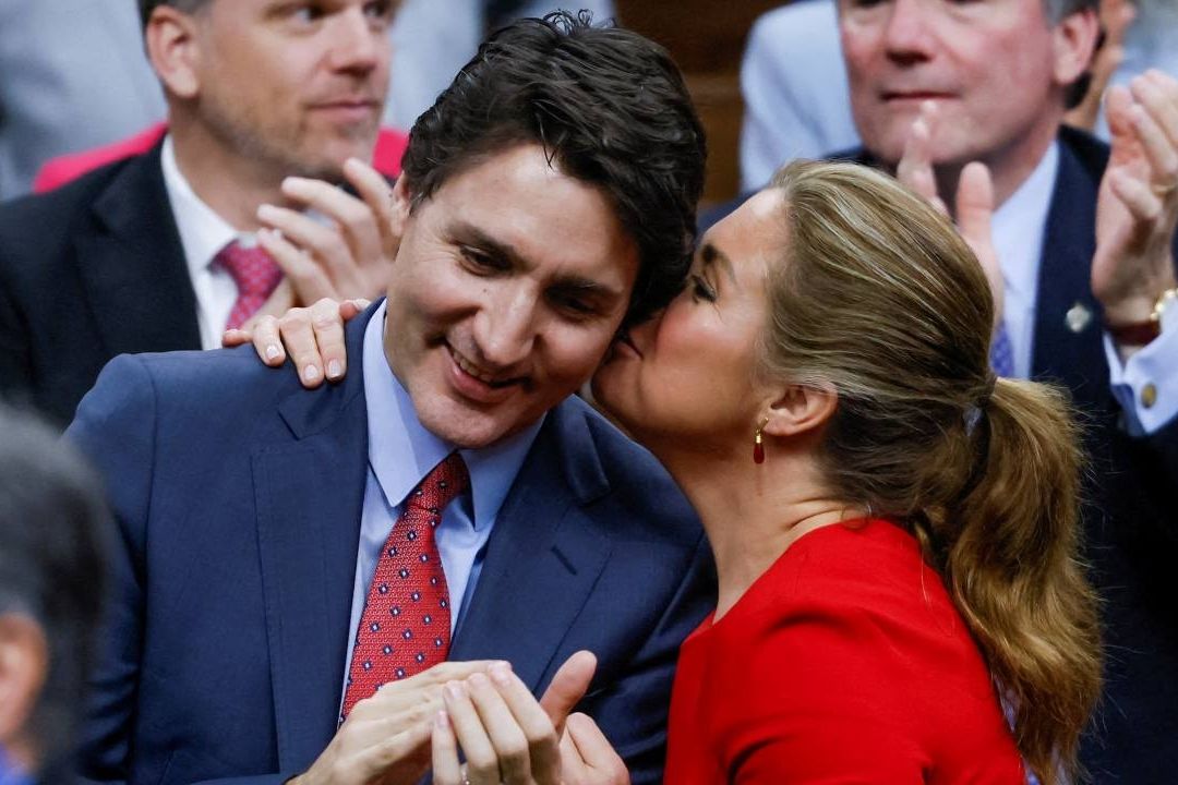 Trudeau se separa de su esposa Sophie tras 18 años de matrimonio
