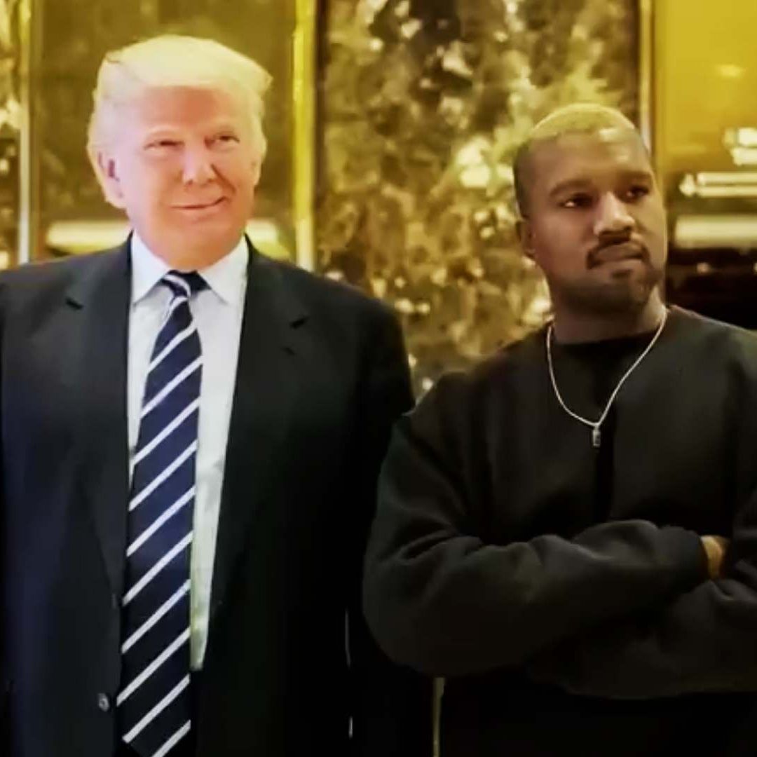 Donald Trump y Kanye West
