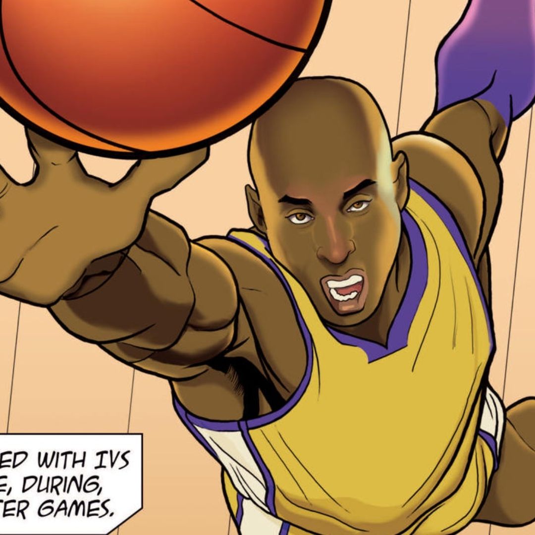 La historieta incluirá los 20 años de exitosa trayectoria de Kobe Bryant en la NBA. Foto EFE