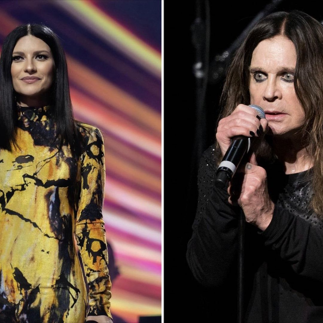 Laura Pausini se despide de Ozzy Osbourne