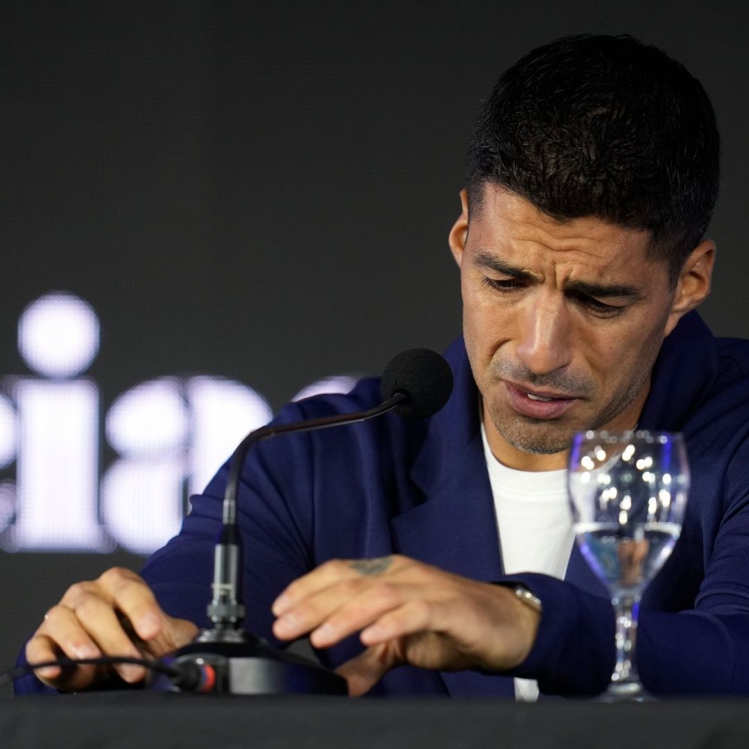Luis Suárez acumula 69 goles con la 'Garra Charrúa'. Foto AP