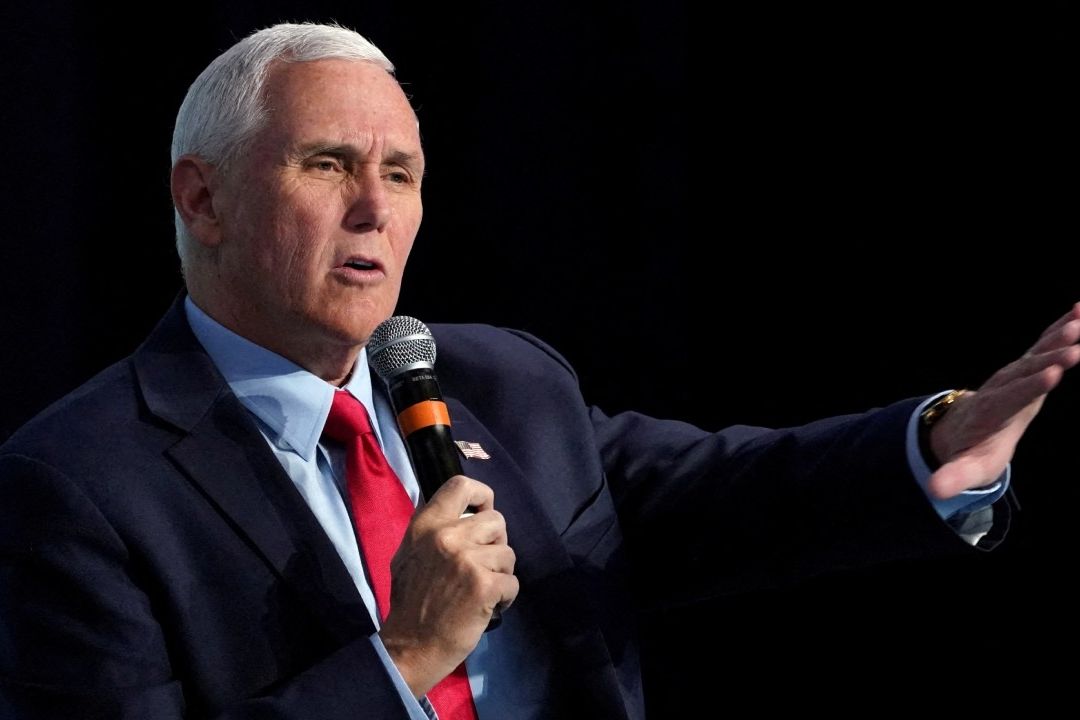Pence ha tratado de distanciarse de Donald Trump en los últimos años, a raíz del asalto al Capitolio de 2021