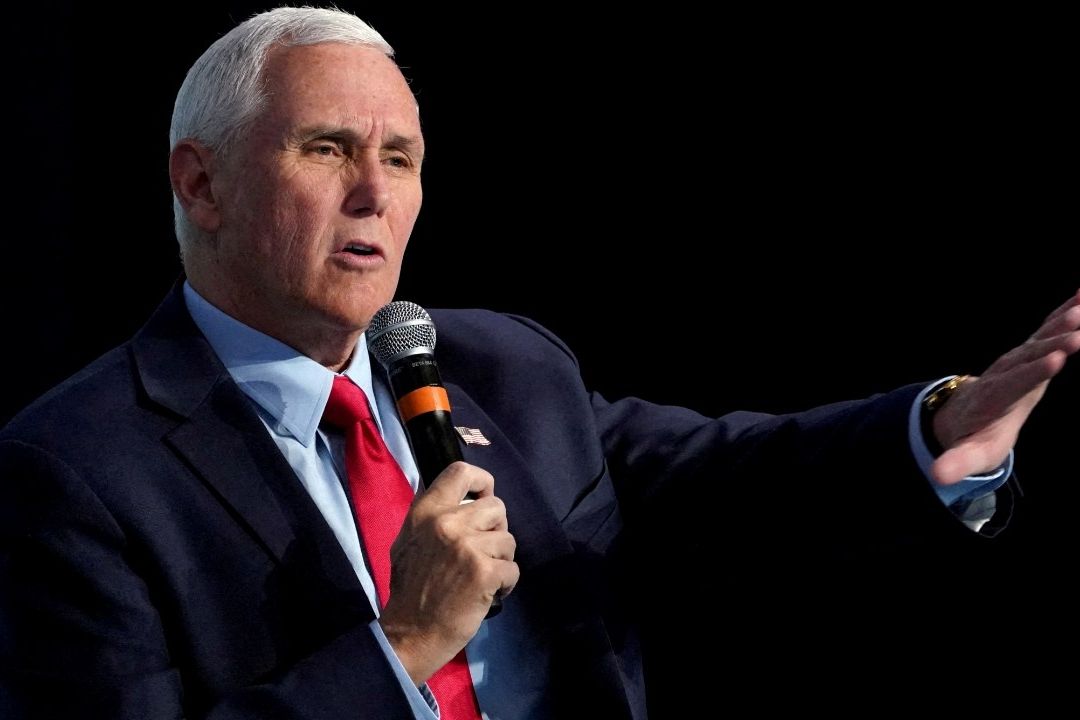 El exvicepresidente de Estados Unidos de América, Mike Pence, presenta su candidatura para elecciones en 2024 en EUA