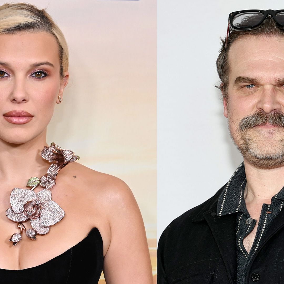 Millie Bobby Brown y David Harbour