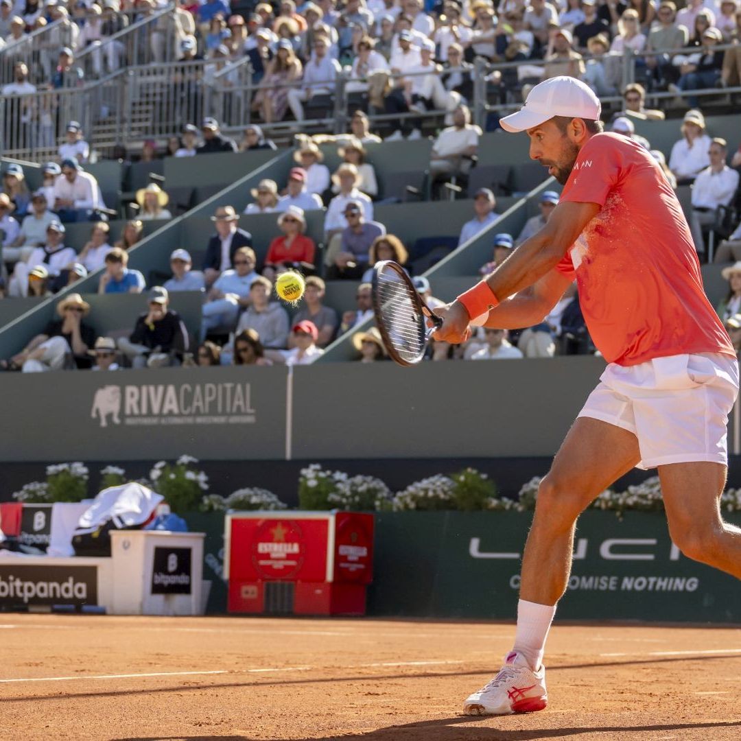 Estos son los resultados del serbio Novak Djokovic