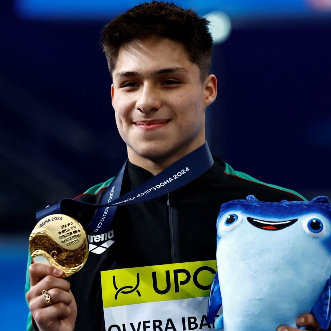 Osmar Olvera gana medalla de oro para México en Clavados del Mundial de Natación Doha 2024