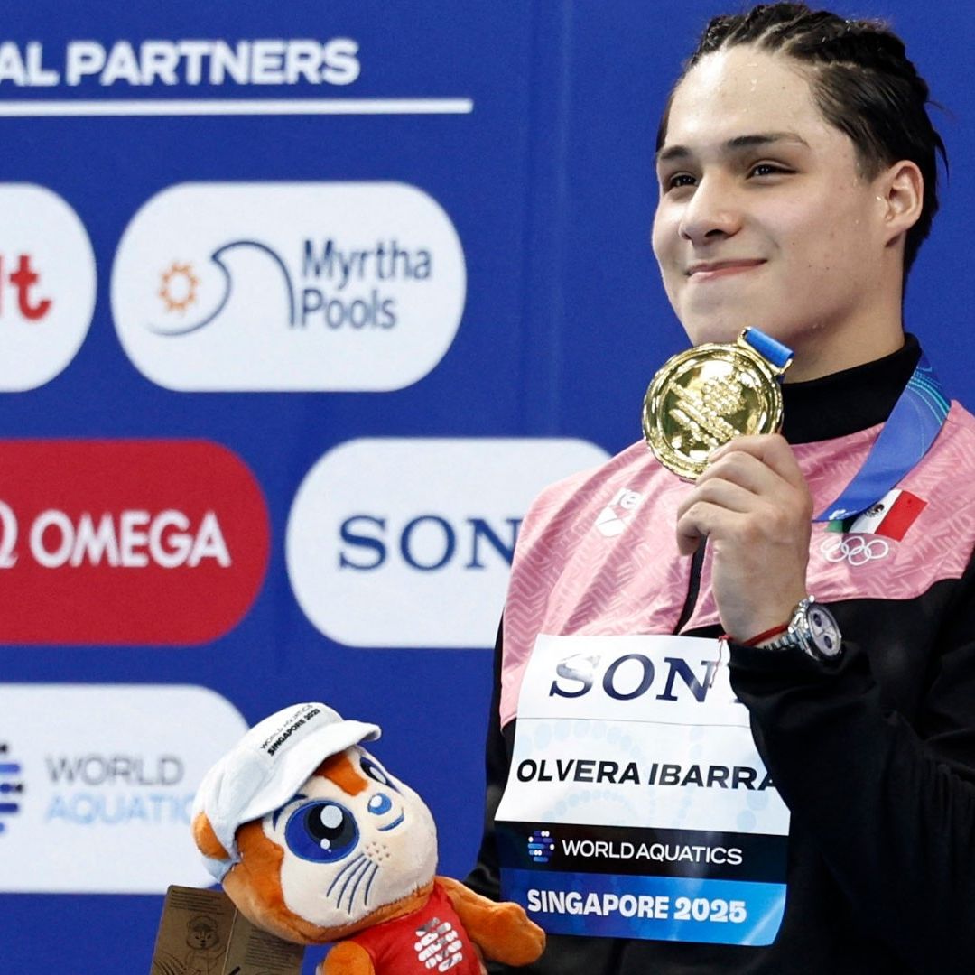 ¡Osmar Olvera Es de Oro! Clavadista Mexicano Gana en Trampolín de 3 Metros, en Singapur