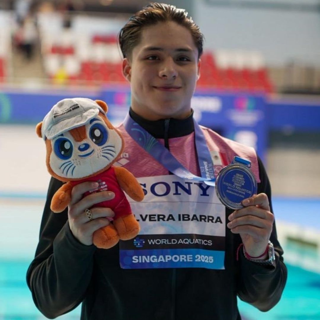 El clavadista mexicano Osmar Olvera tuvo una gran temporada, en la que logró vencer a sus rivales chinos, habituales medallistas de oro.