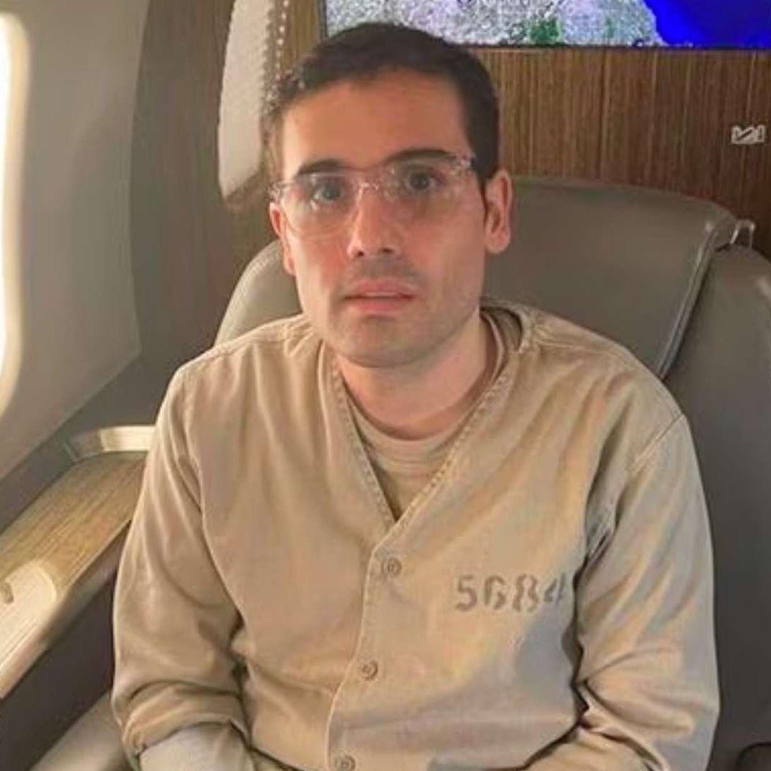 Ovidio Guzmán López, alias El Ratón, hijo de Joaquín El Chapo Guzmán, fue extraditado a Estados Unidos el pasado viernes