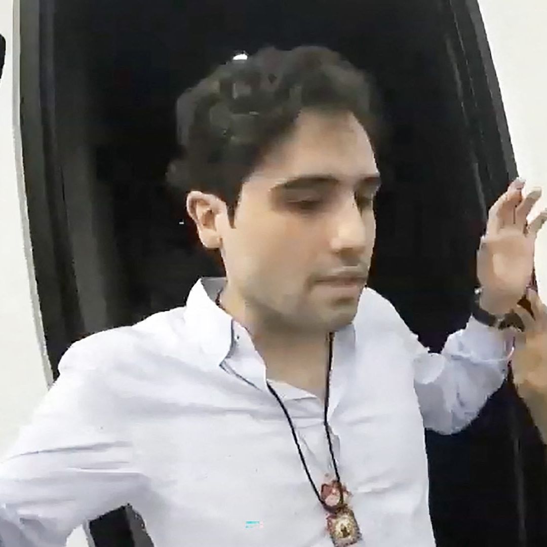 Ovidio Guzmán en su detención en 2019