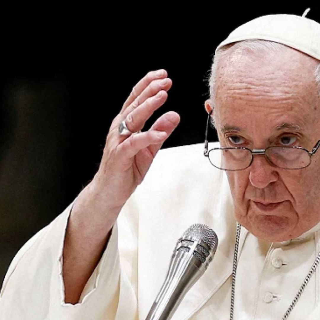 El papa Francisco durante una audiencia en el Vaticano