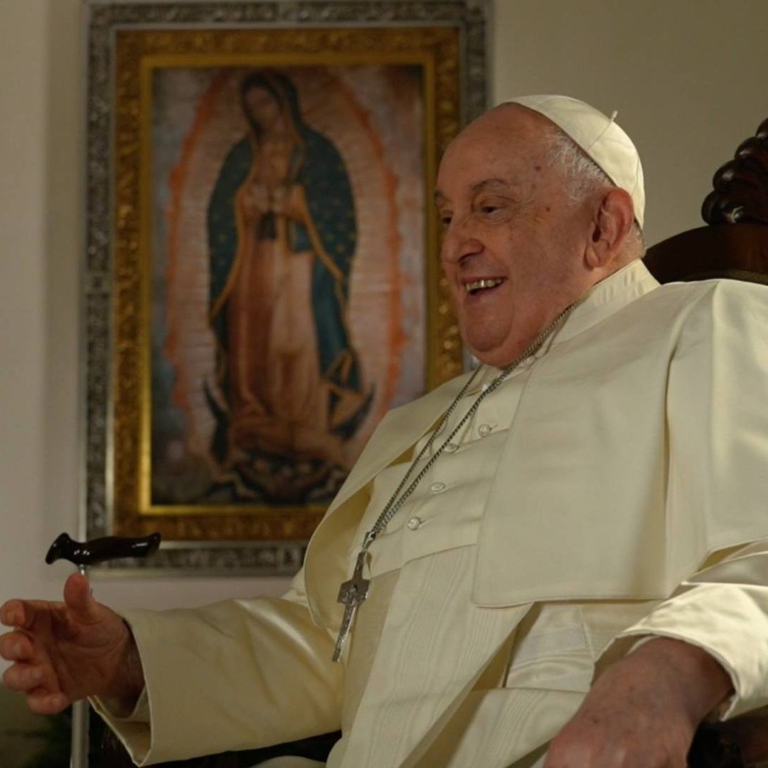El papa Francisco en entrevista con N+