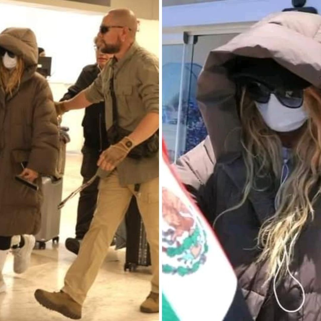 Critican a Paulina Rubio por Llegar con Abrigo a Sonora en Plena Ola de Calor