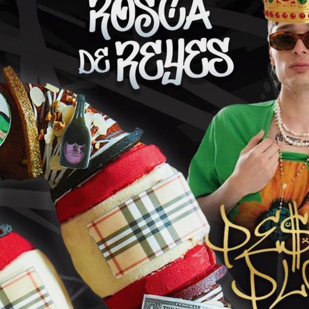 Lanzan rosca de Reyes de Peso Pluma en Veracruz