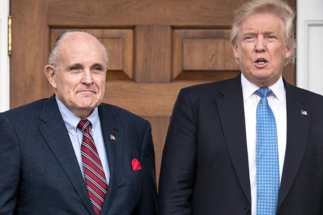 Rudy Giuliani, exalcalde de Nueva York y exabogado del expresidente Donald Trump
